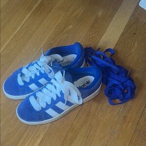 Adidas Blue and White Campus 00’s
